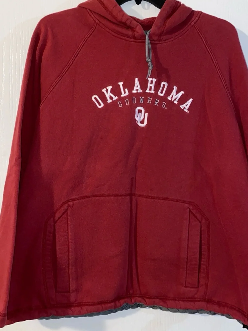 Oklahoma Sooners Men’s Maroon Hoodie Sweatshirt
